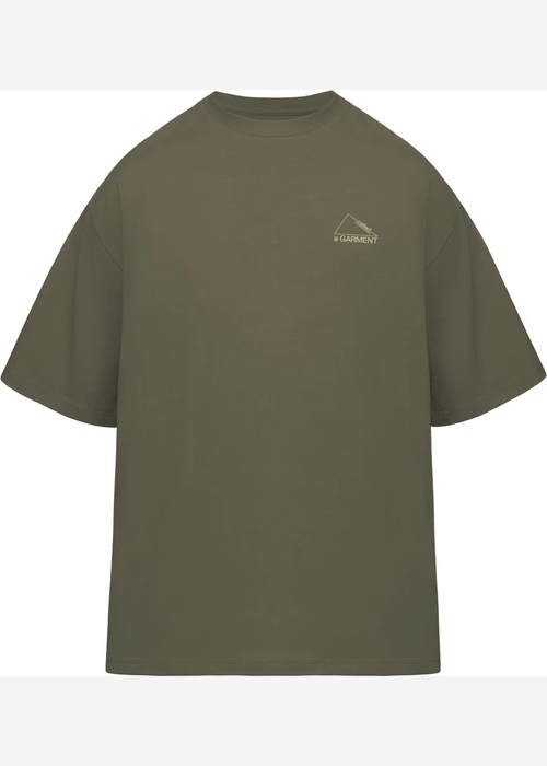 Футболка Tent project t-shirt оливковый унисекс