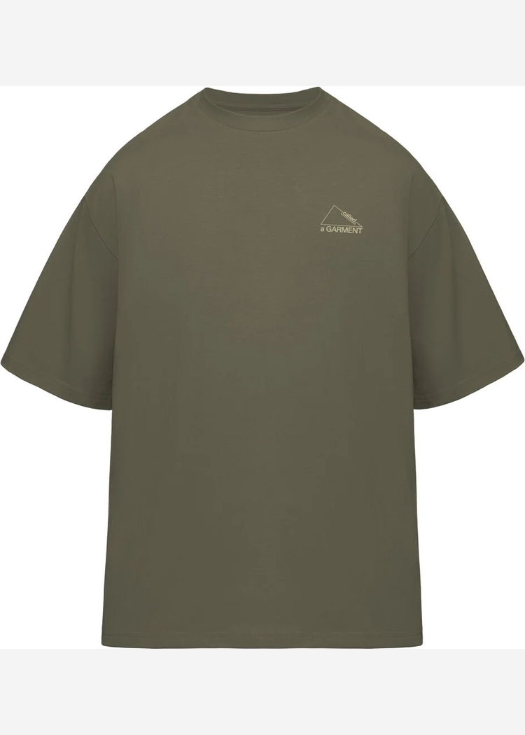 Футболка Tent project t-shirt оливковый унисекс