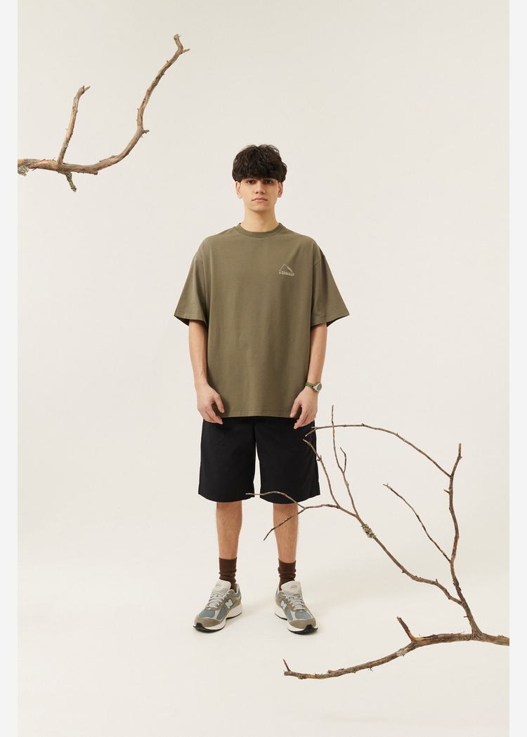 Футболка Tent project t-shirt оливковый унисекс