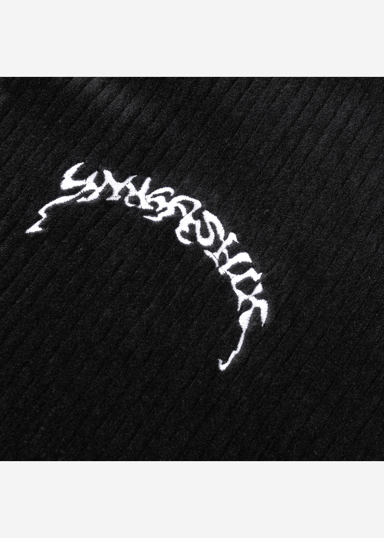 Свитшот велюровый YMKASHIX Puff черный