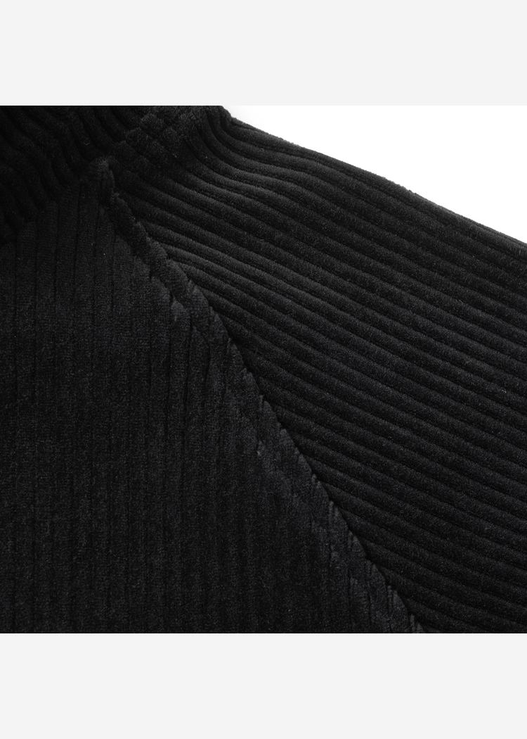 Свитшот велюровый YMKASHIX Puff черный