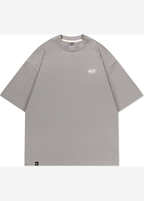 LOUD RLXD HW TEE steel.grey футболка