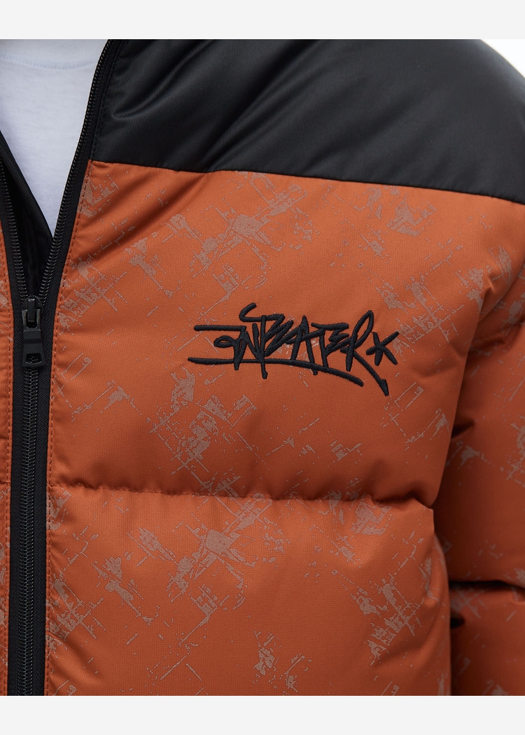 Куртка ANTEATER Downjacket-RF-Print-Terrakot