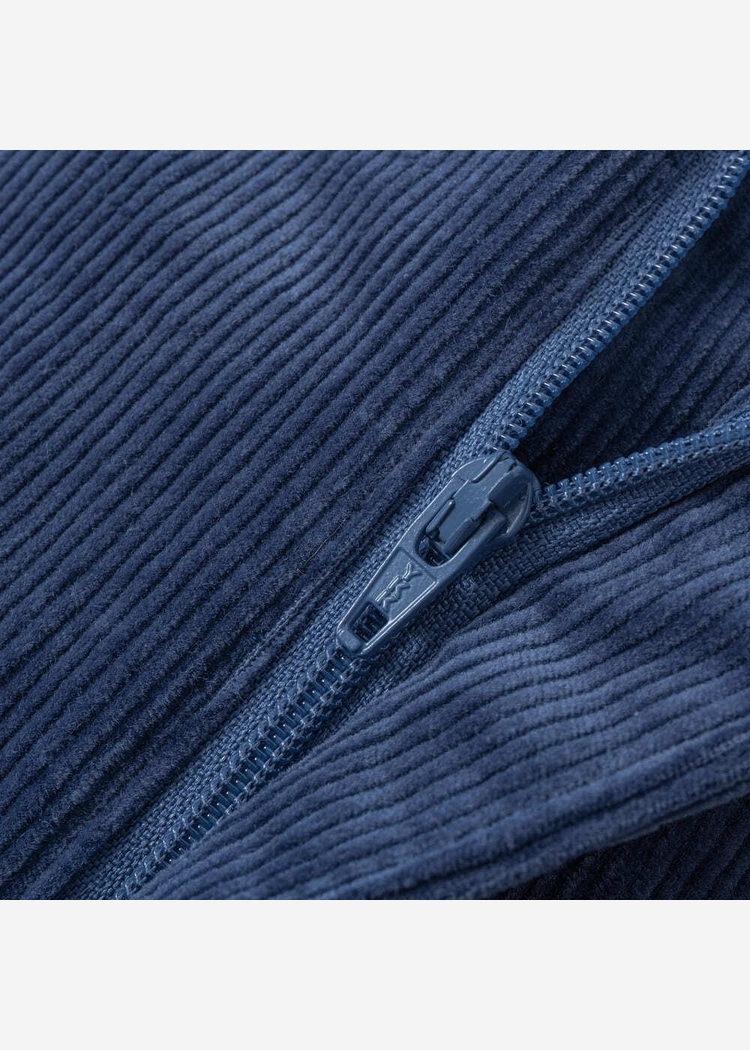 Брюки YMKASHIX velvet 9 пыльно-синие унисекс