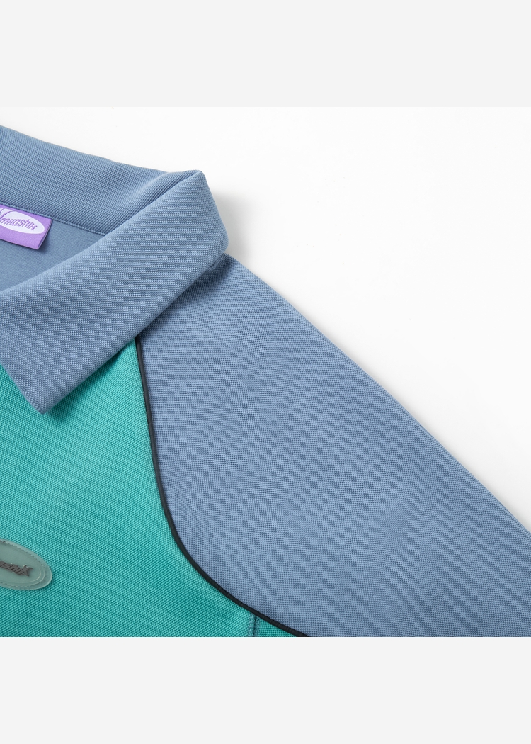 Свитшот YMKASHIX College star пыльно-синий/бирюзовый унисекс