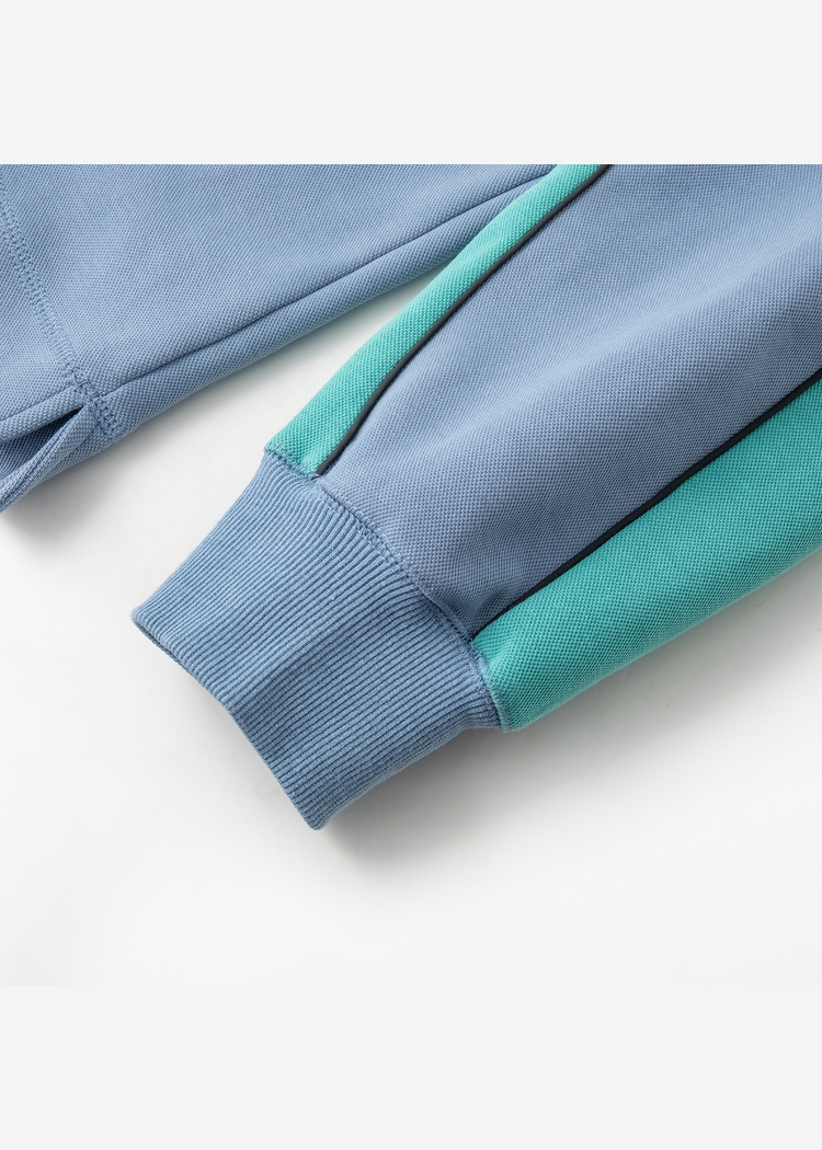 Свитшот YMKASHIX College star пыльно-синий/бирюзовый унисекс