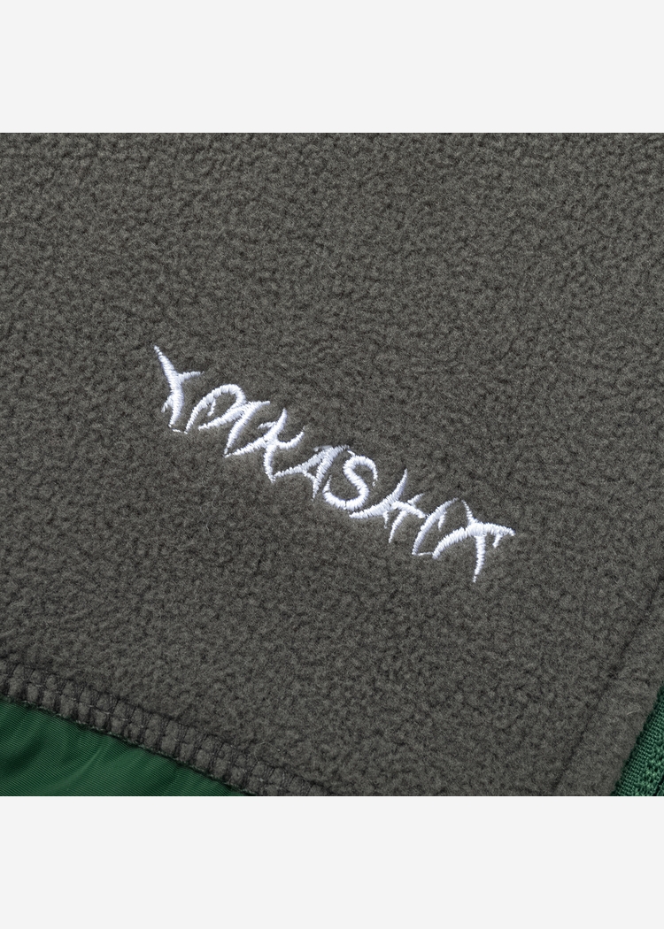 Куртка флисовая YMKASHIX Ranger серый/зеленый унисекс
