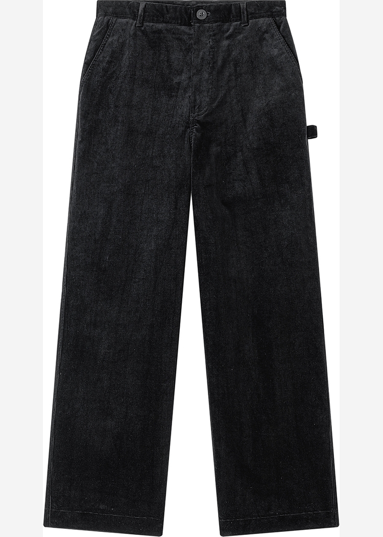 Брюки YMKASHIX velvet 9 черные унисекс