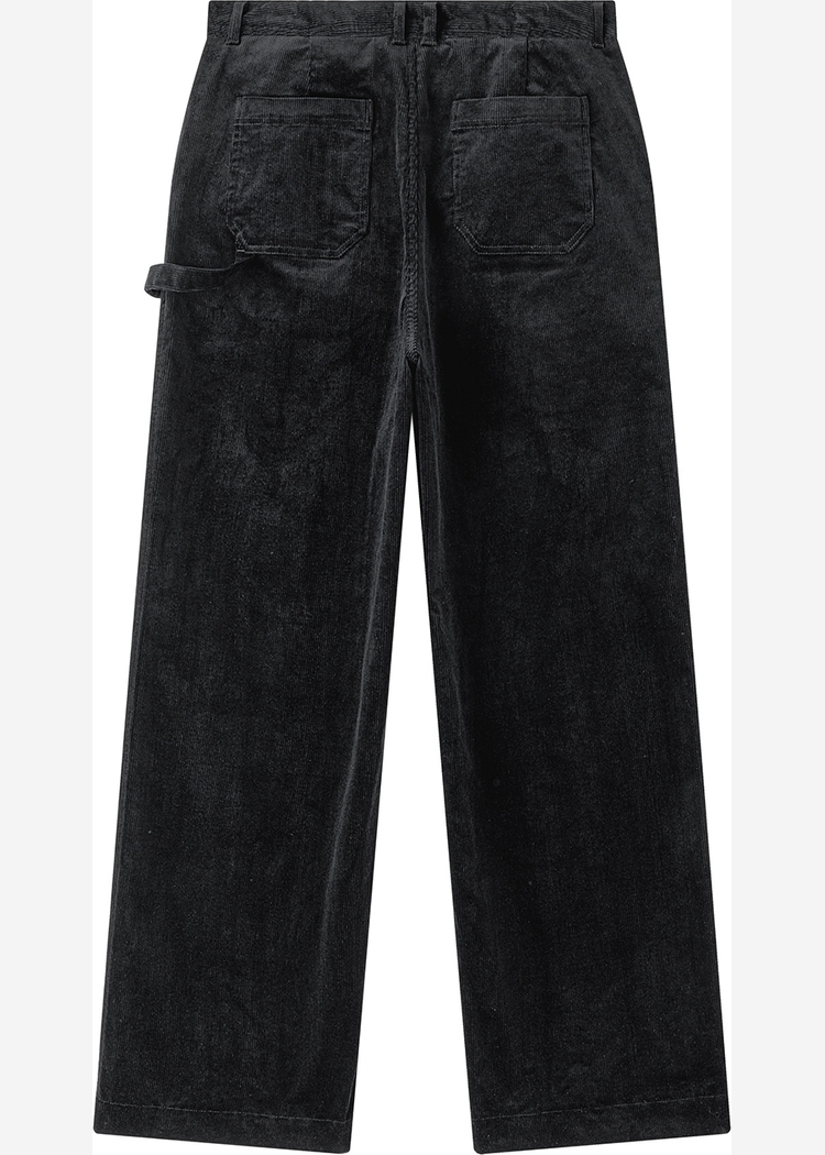 Брюки YMKASHIX velvet 9 черные унисекс