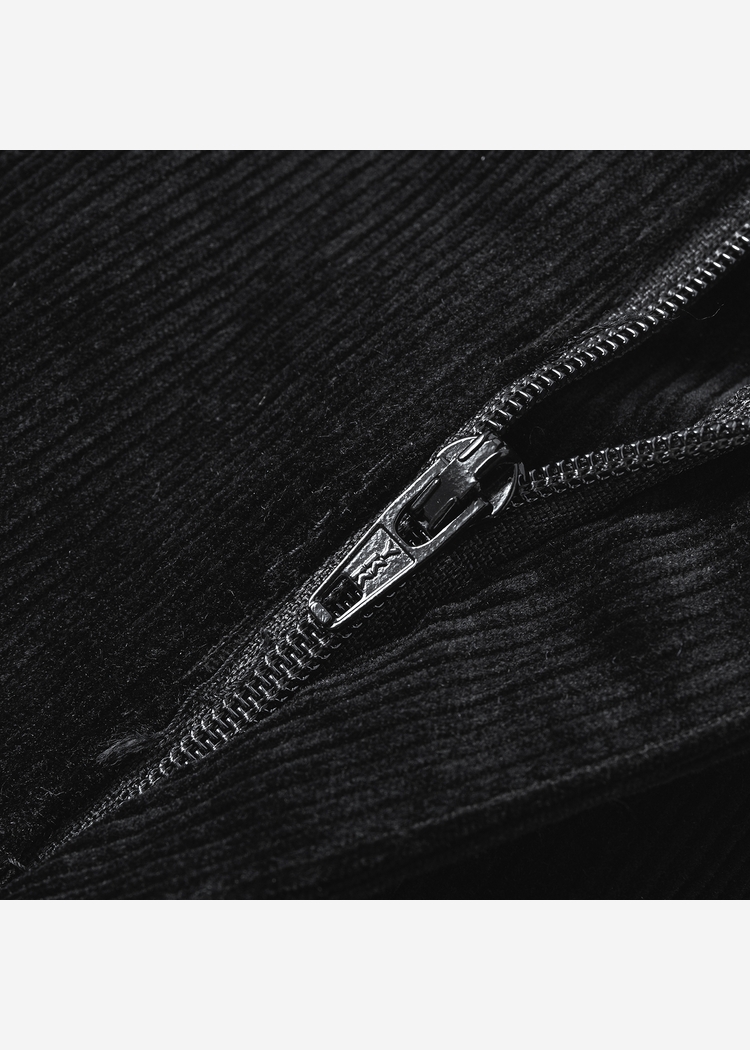 Брюки YMKASHIX velvet 9 черные унисекс