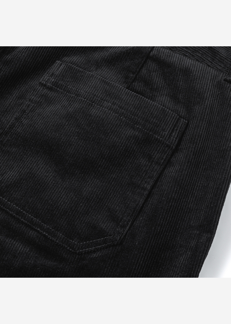 Брюки YMKASHIX velvet 9 черные унисекс