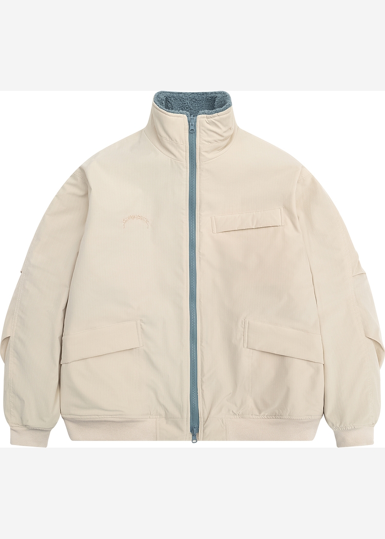 Куртка YMKASHIX Ride Puff бежевая унисекс