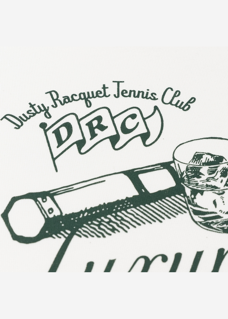Свитшот DUSTY RACQUET RLXD HW SWT ecru белый унисекс