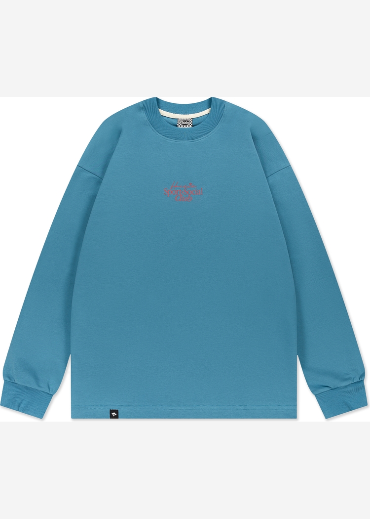 Лонгслив NICE BEAVER RLXD FIRM LS TEE синий унисекс