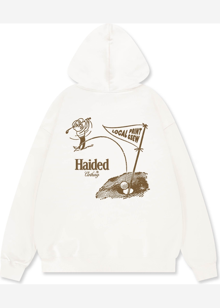 Худи GOLF RLXD HW HOD ecru белое унисекс