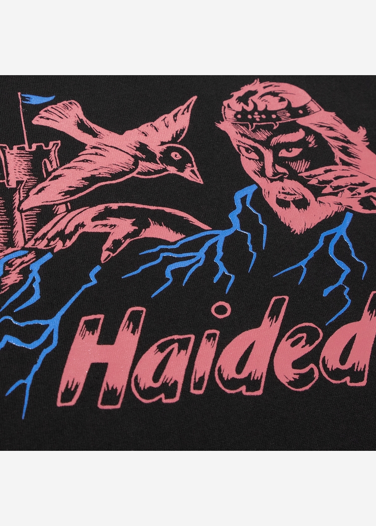 Футболка WARLOCK RLXD HW TEE чёрная унисекс