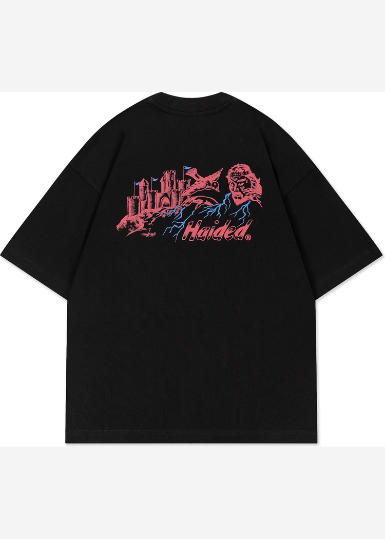 Футболка WARLOCK RLXD HW TEE чёрная унисекс