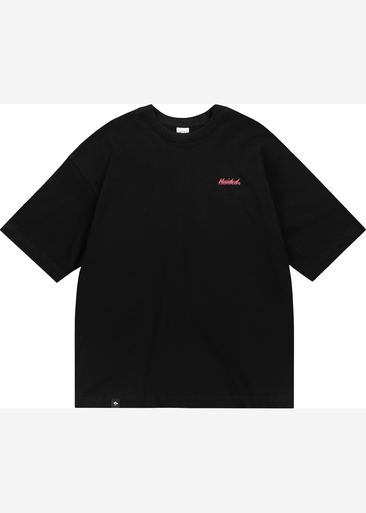 Футболка WARLOCK RLXD HW TEE чёрная унисекс