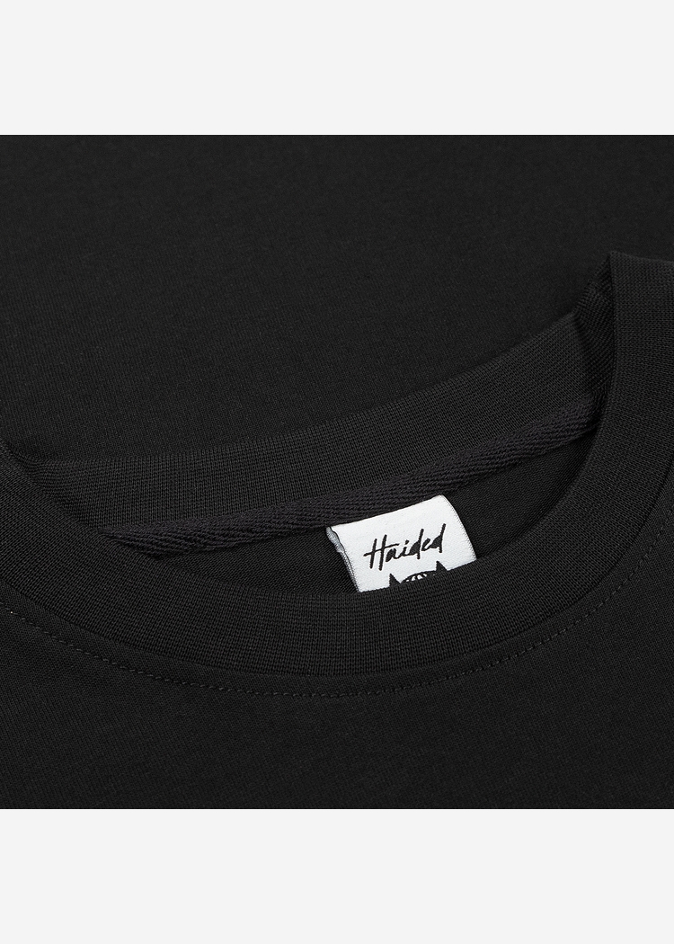 Футболка DAMAGE RLXD HW TEE чёрная унисекс