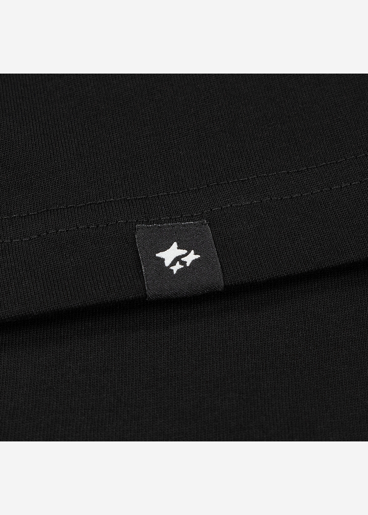 Футболка DAMAGE RLXD HW TEE чёрная унисекс