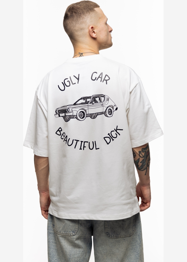 Футболка С7МЬ Ugly Car french cream