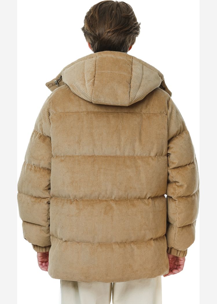 Пуховик YMKASHIX Velvet песочный мужской