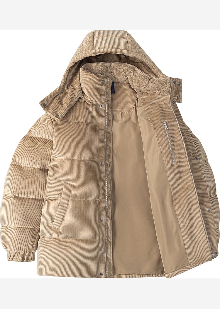 Пуховик YMKASHIX Velvet песочный мужской