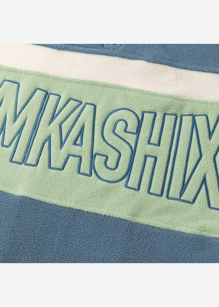 Свитшот YMKASHIX Skate fleece изумрудный/лаймовый