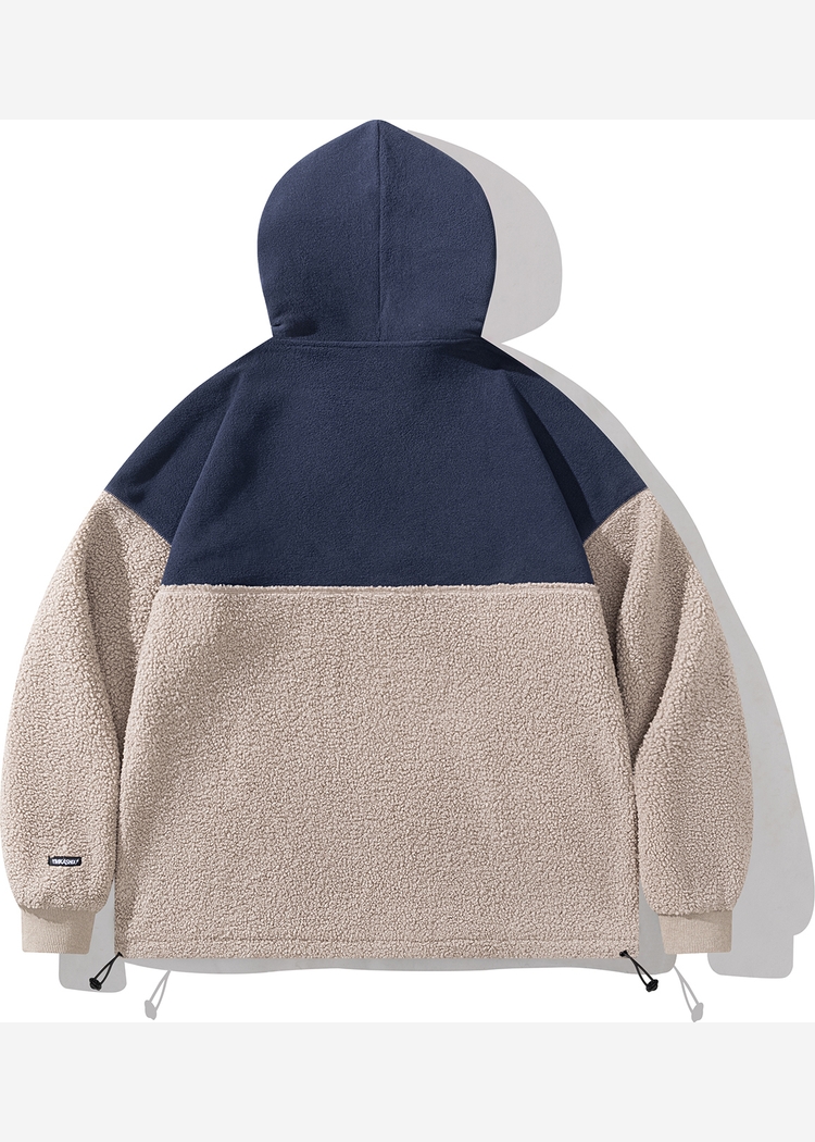 Худи YMKASHIX Little Lamb серый/темно-синий