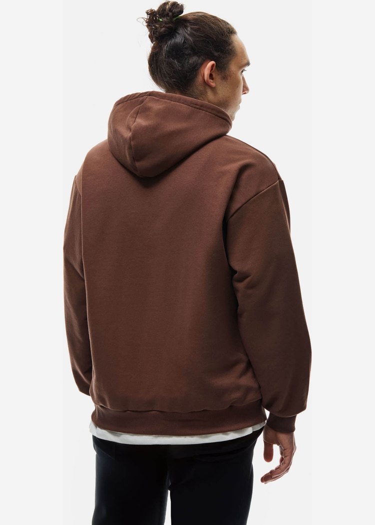 Толстовка коричневая ANTEATER Hoodie-Brown
