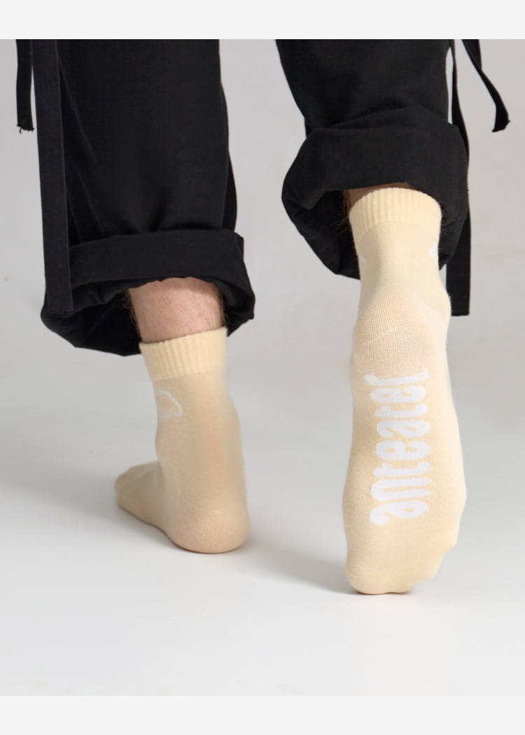 Носки лимонные ANTEATER LOW_Socks-Badge-Logo
