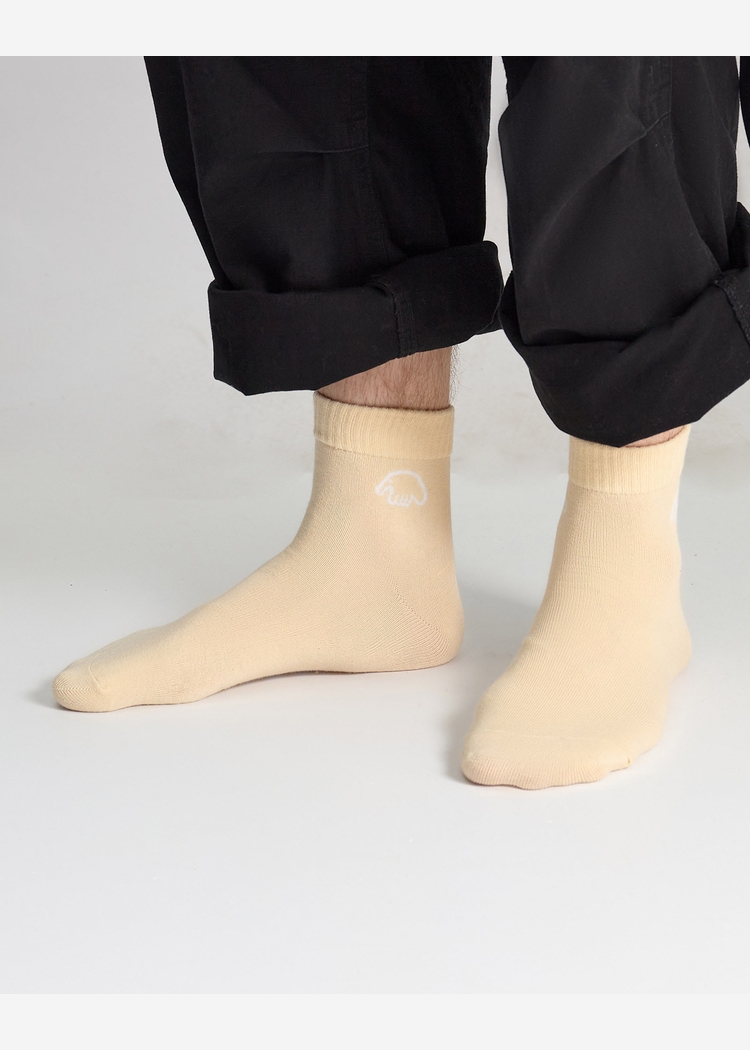 Носки лимонные ANTEATER LOW_Socks-Badge-Logo