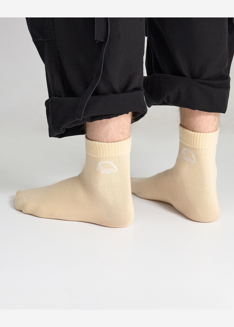 Носки лимонные ANTEATER LOW_Socks-Badge-Logo