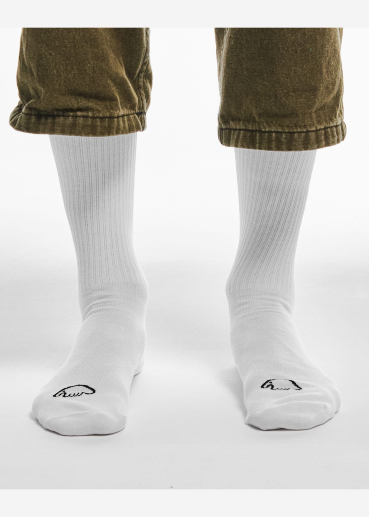 Носки белые ANTEATER White-Logo 