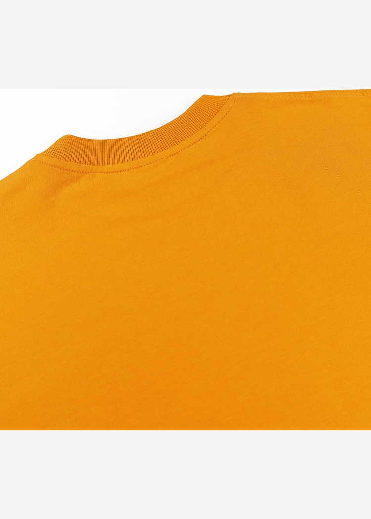 Футболка OFF THE LEASH RLXD FIRM TEE mustard  желтая