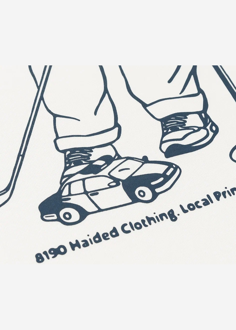 Футболка GOLFING KIT RLXD HW TEE ecru белая