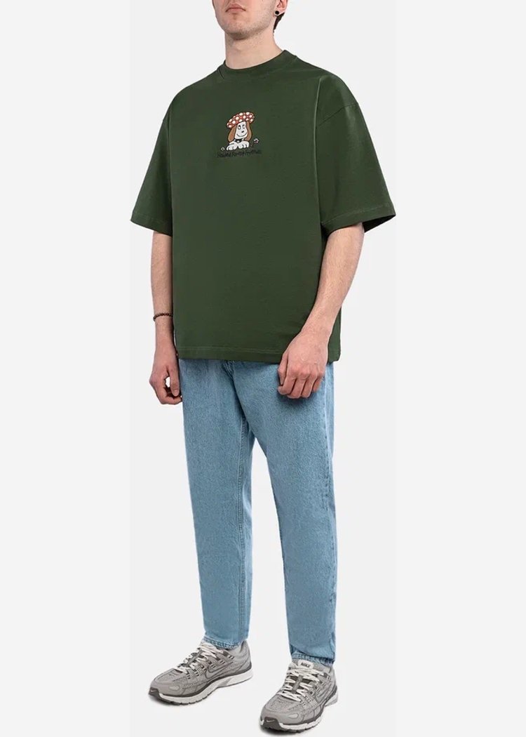 Футболка FOREST FRIENDS RLXD FIRM TEE dk.olive 