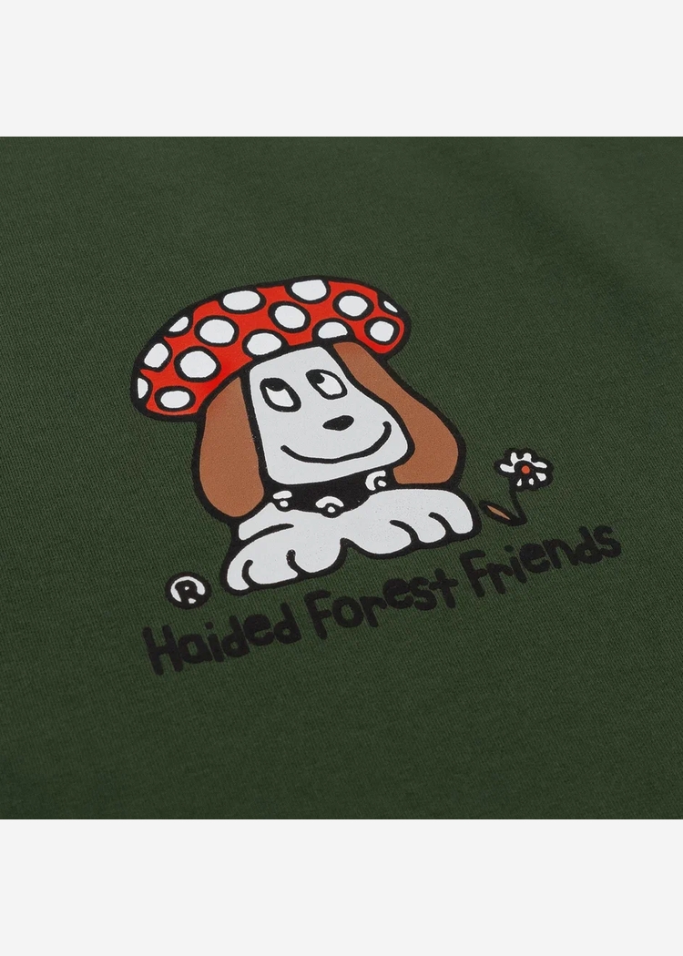 Футболка FOREST FRIENDS RLXD FIRM TEE dk.olive 