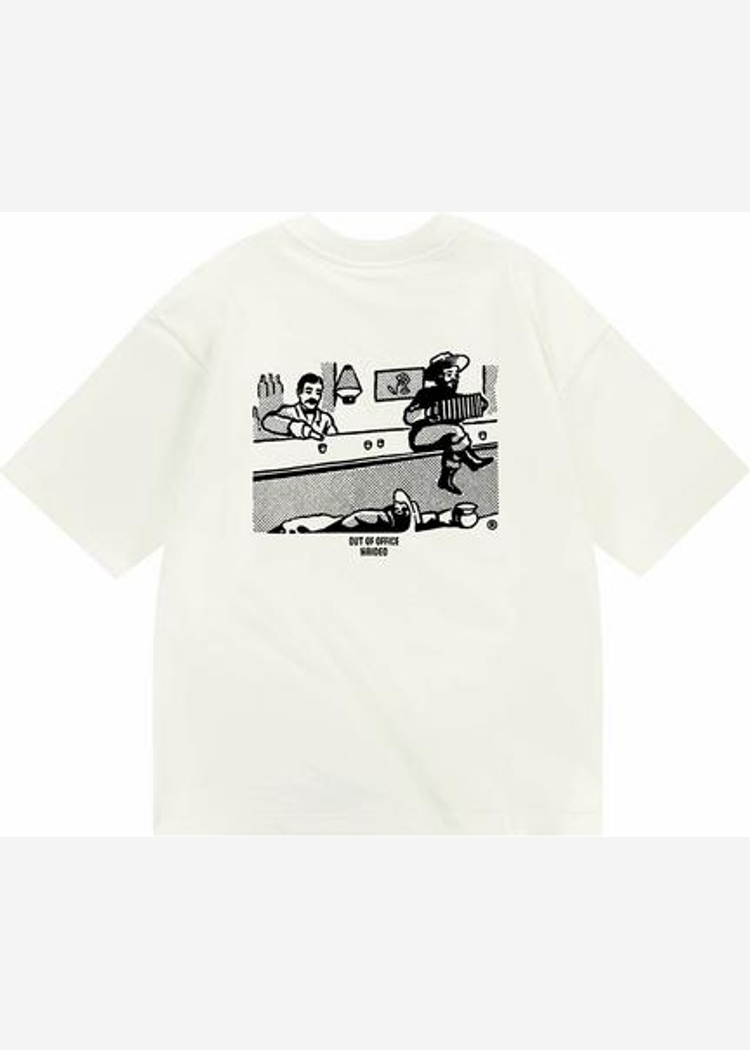 Футболка OUT OF OFFICE RLXD HW TEE ecru 
