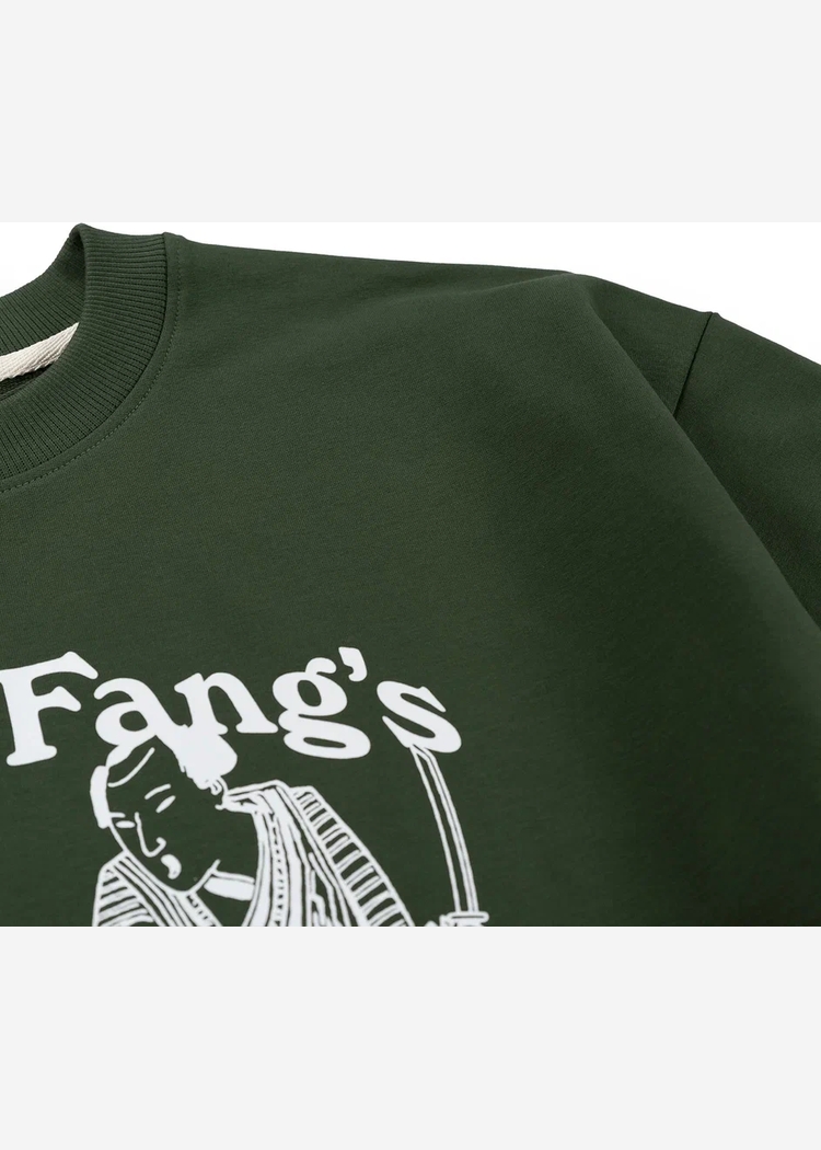 Футболка NOODLE SOUP RLXD FIRM TEE dk.olive