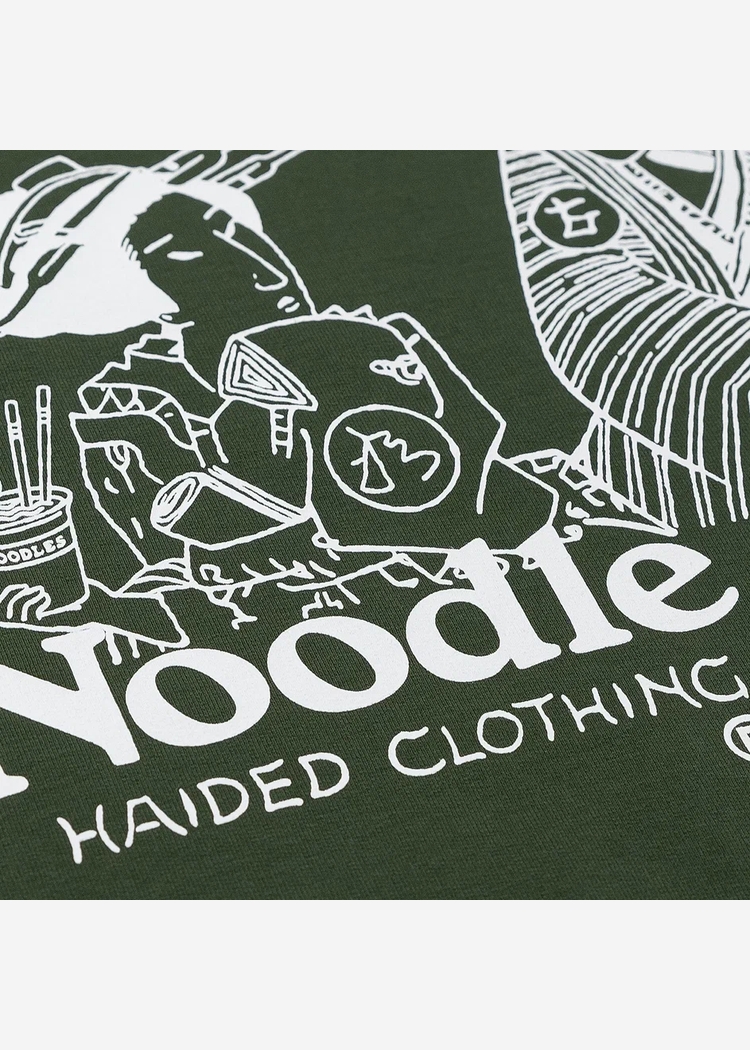 Футболка NOODLE SOUP RLXD FIRM TEE dk.olive