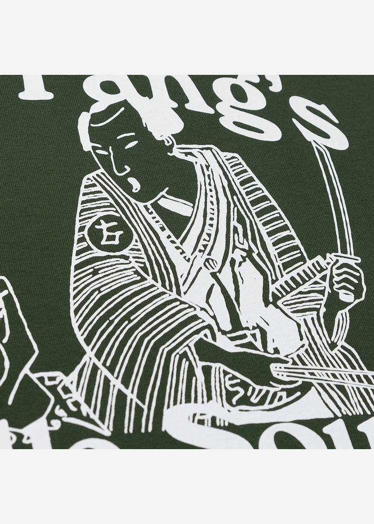 Футболка NOODLE SOUP RLXD FIRM TEE dk.olive