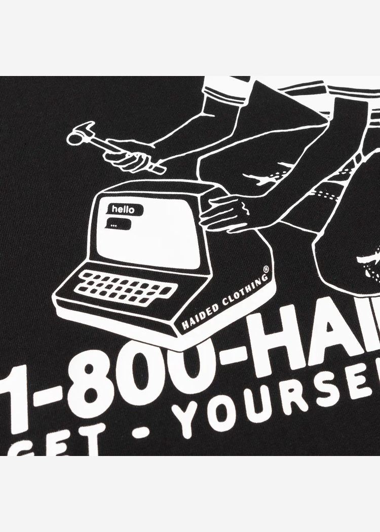 OFFLINE DAY RLXD HW TEE black футболка