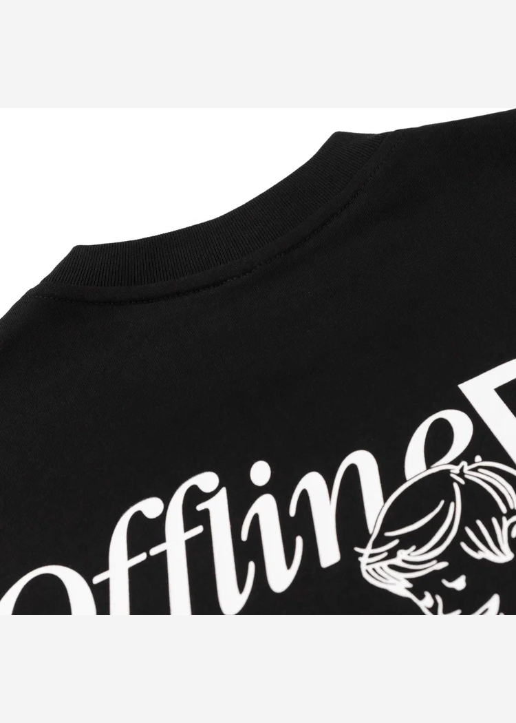 OFFLINE DAY RLXD HW TEE black футболка