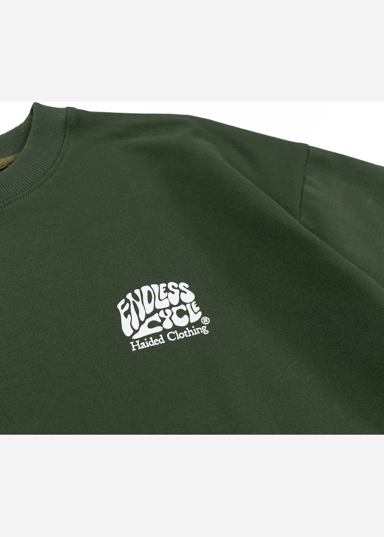 Лонгслив ENDLESS CYCLE RLXD FIRM LS TEE dk.olive 
