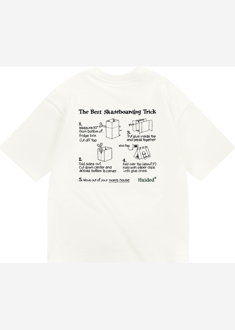 Футболка BEST TRICK RLXD HW TEE ecru