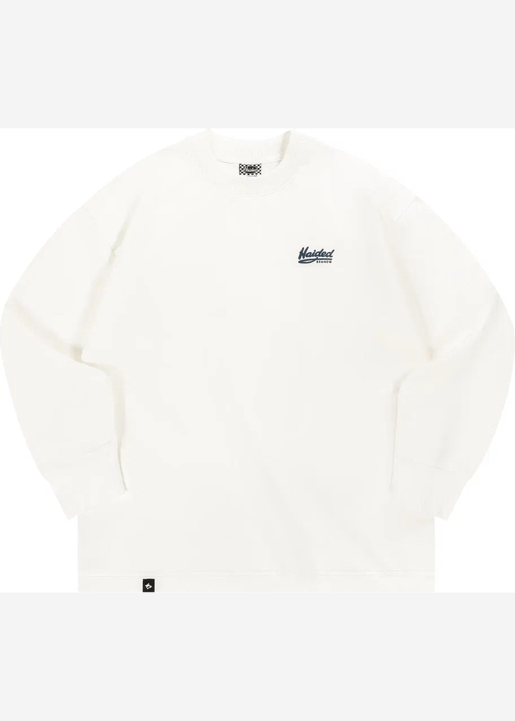 GARDEN RLXD FIRM LS TEE ecru лонгслив белый 