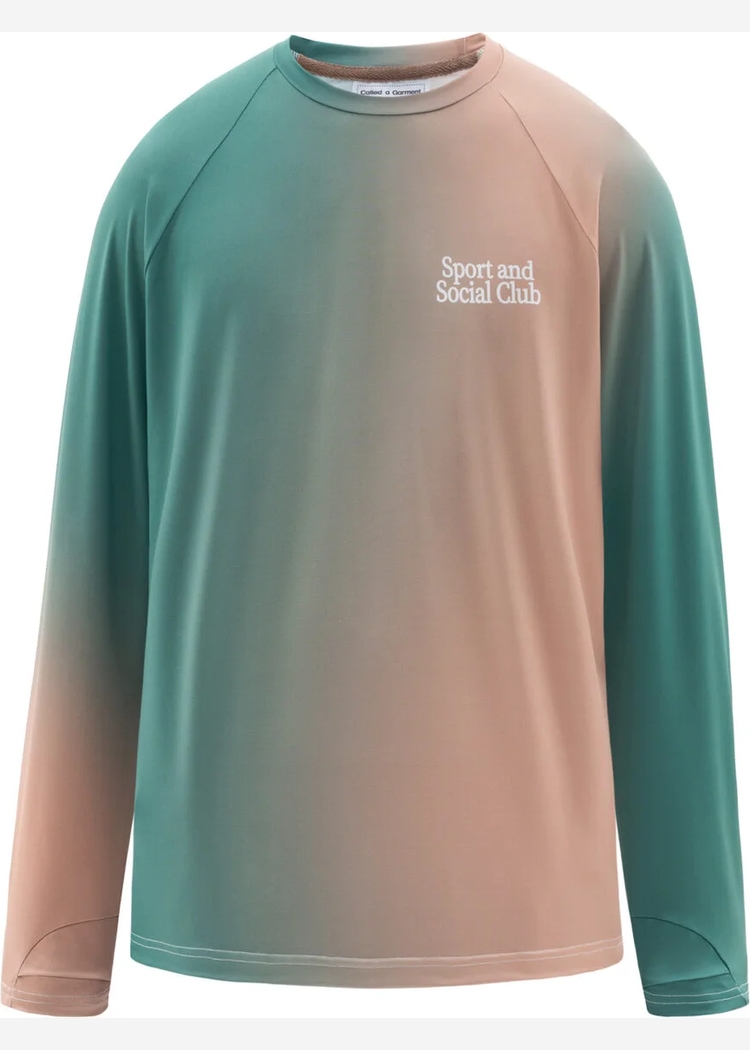 Лонгслив "C" Trekking Longsleeve peach&wave