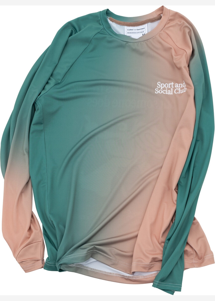 Лонгслив "C" Trekking Longsleeve peach&wave