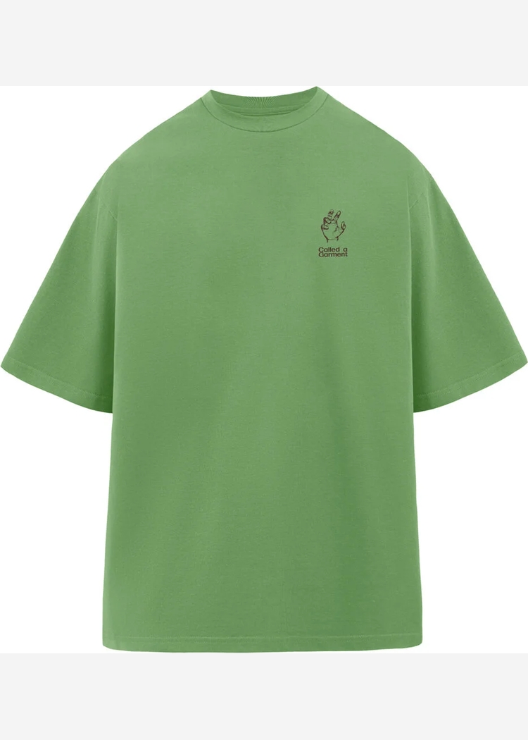Футболка Letters Hooks T-shirt Grass Green